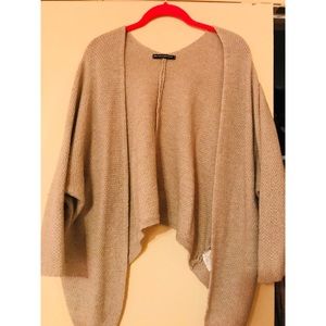 Brandy Melville tan slouchy cardigan